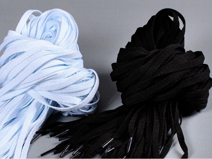 單色單層編織鞋帶