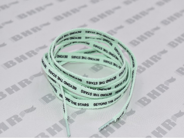 單層印字鞋帶