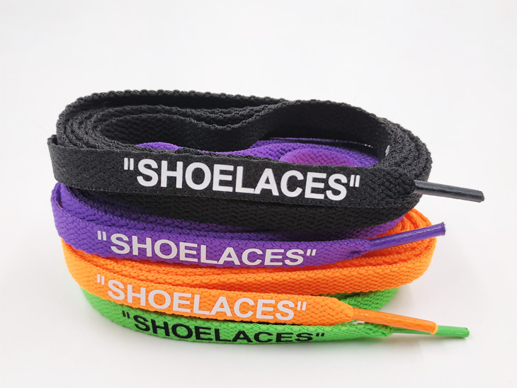 定制“SHOELACES”燙印鞋帶