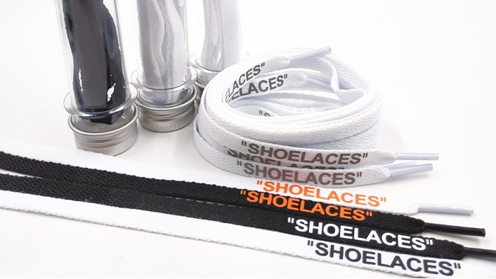 "SHOELACES“燙印鞋帶