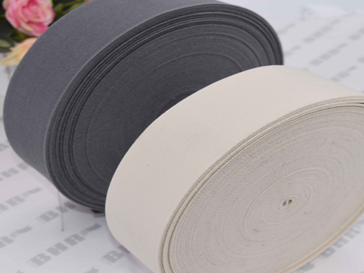 定制平紋單色鞋用松緊