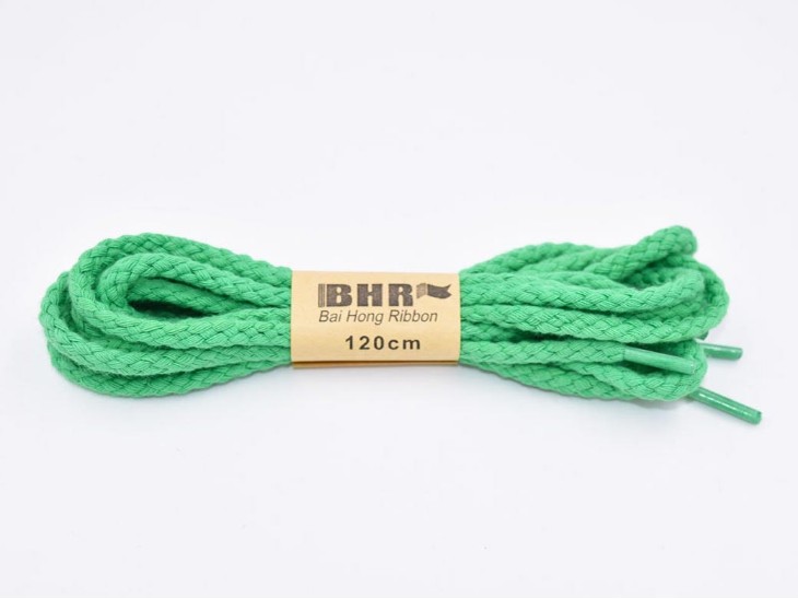 滌綸單色圓形編織鞋帶