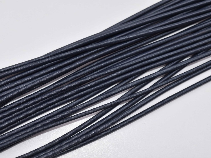 黑色彈力圓繩