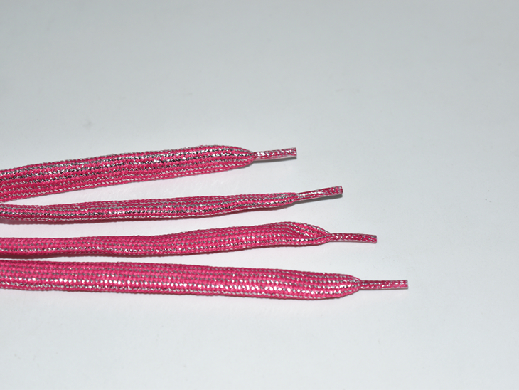 空心扁平金銀絲鞋帶