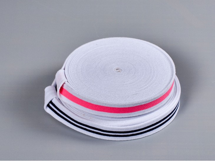 滌綸起絨條紋松緊帶