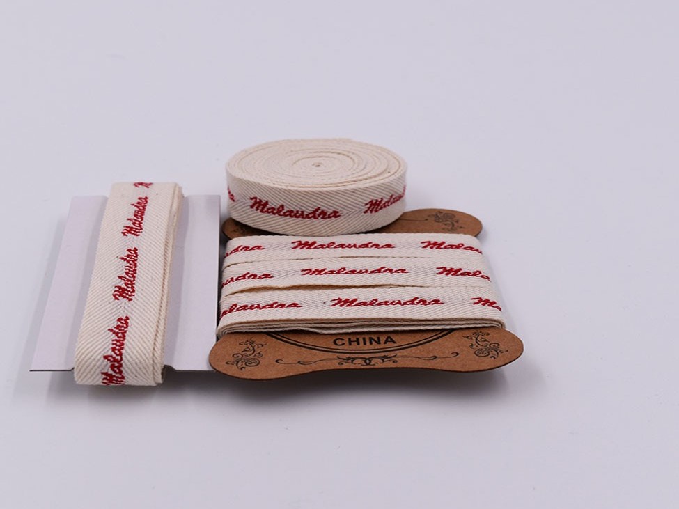 純棉提字裝飾織帶 純棉提字裝飾織帶